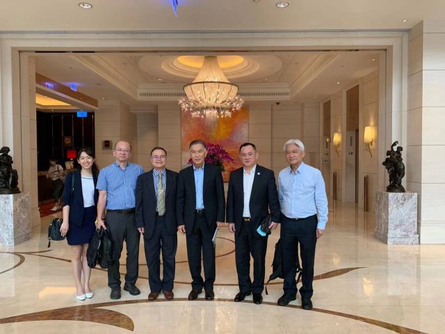 大统生技集团与亚洲最大制糖厂-两仪集团董事长于台北会谈合作商机